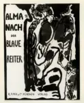 Giacomelli , Kandinsky, Wassili - sec. XX - Studio preparatorio per la copertina dell'almanacco "Der Blaue Reiter"