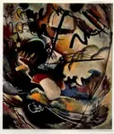 Kandinsky, Wassili , Composizione con forma bianca