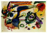 Anonimo , Kandinsky, Wassili - sec. XX - Aquarell 7 zu Komposition VII