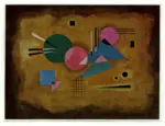 Kandinsky, Wassili , Verschmelzendes Rosa