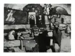 Kandinsky, Wassili , Arabian Cemetery