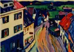 Kandinsky, Wassili , Strada di Murnau