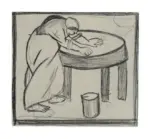 Malevitch, Kasimir , W&auml;scherin