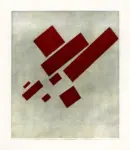 Malevitch, Kasimir , 8 rettangoli rossi