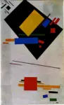 Malevitch, Kasimir , Suprematistische Komposition