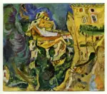 Soutine, Chaim , Paesaggio a Cagnes