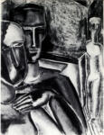 Zadkine, Ossip , Trois personnages -