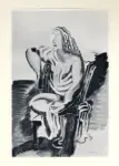 Zadkine, Ossip , Portrait de femme assise