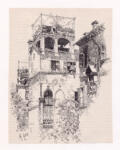 Rico, Ortega Martin , - Scorcio di un palazzo