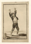 de Goya Y Lucientes, Francisco José , - Contadino con le braccia alzate