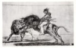 de Goya, Francisco , L'americano Mariano Ceballos - da "Le Tauromachie"