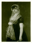 de Goya, Francisco , Giovane donna con ventaglio