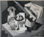 Gris, Juan , Guitar and Fruit Bowl