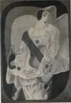 Gris, Juan , Pierrot &agrave; la guitarre
