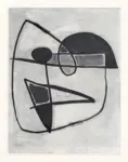 Mir&oacute;, Joan , T&ecirc;te d'homme