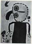 Miró, Joan , Il disco rosso all'inseguimento dell'allodole