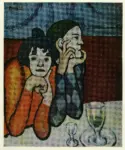 Picasso, Pablo , The Harlequin and his Companion