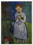 Picasso, Pablo , Child with a dove