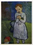 Picasso, Pablo , Child with a dove