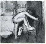 Anonimo , Picasso, Pablo - sec. XX - La toilette