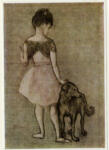 Picasso, Pablo , Fillette au chien