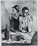 Picasso, Pablo , Le Repas Frugal