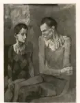 Picasso, Pablo , La famiglia degli Arlecchini