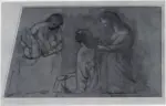 Picasso, Pablo , La toilette