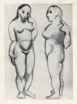 Picasso, Pablo , Due donne nude