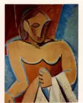 Picasso, Pablo , Nude with a towel