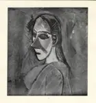 Anonimo , Picasso, Pablo - sec. XX - Studio per "Le ragazze d'Avignone"