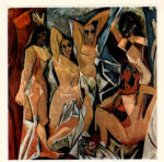 Picasso, Pablo , Le ragazze d'Avignone