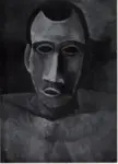 Picasso, Pablo , Testa d'uomo
