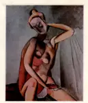 Anonimo , Picasso, Pablo - sec. XX - Seated nude