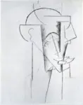 Picasso, Pablo , T&ecirc;te d'homme