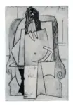 Picasso, Pablo , Femme assise dans un fauteuil