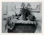 Picasso, Pablo , Stilleben auf einer Kommode