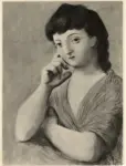 Picasso, Pablo , Donna in blu