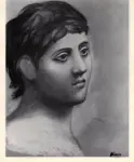 Picasso, Pablo , Testa d'uomo