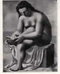 Picasso, Pablo , Sitzende Frau