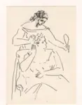 Picasso, Pablo , La coiffure