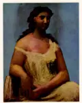 Picasso, Pablo , Donna seduta
