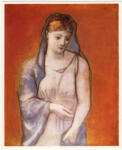 Picasso, Pablo , La donna con velo blu