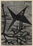Anonimo , Picasso, Pablo - sec. XX - Uccello sul ramo