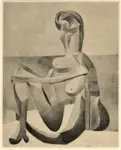Picasso, Pablo , Bagnante