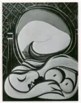Picasso, Pablo , Nudo che dorme