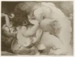 Picasso, Pablo , Il Minotauro attacca una donna