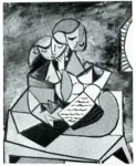 Picasso, Pablo , Due personaggi