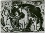 Fotografia Ferruzzi , Picasso, Pablo - sec. XX - Lotta tra toro e cavallo