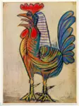 Picasso, Pablo , Il gallo
